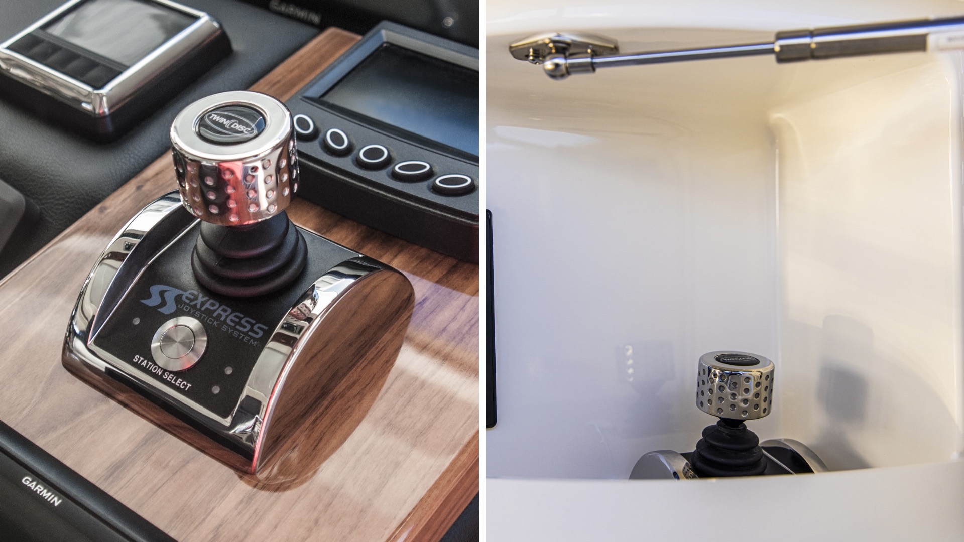 Riviera 645 SUV Series II joystick control